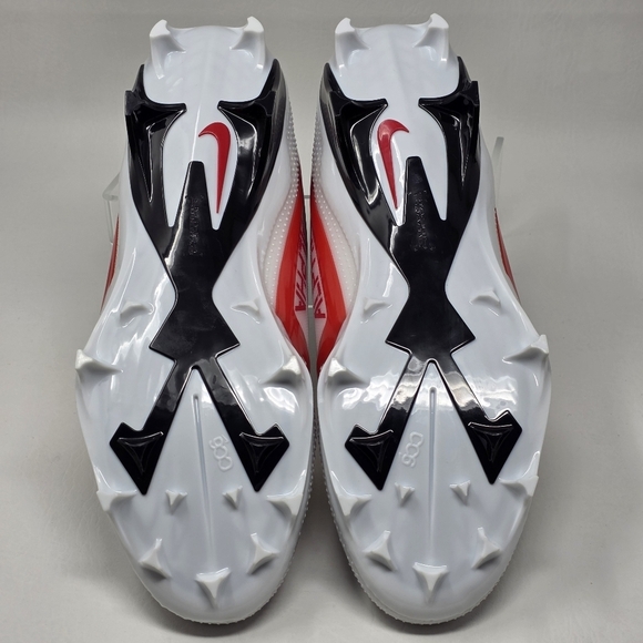 Nike Alpha Menace 4 Elite Football Cleats White Black FZ7701-100 Men Size 11 New main image 9